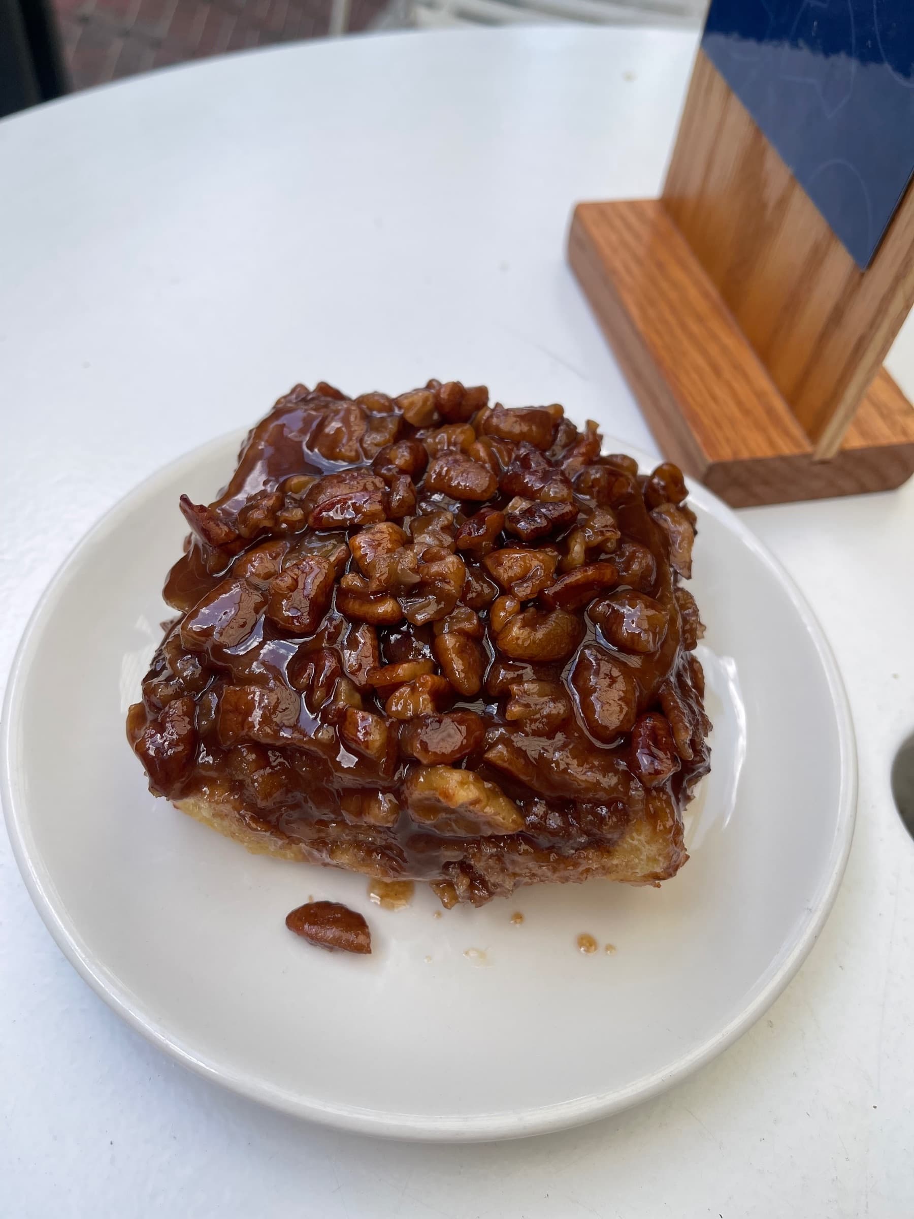 Toffee pecan pastry